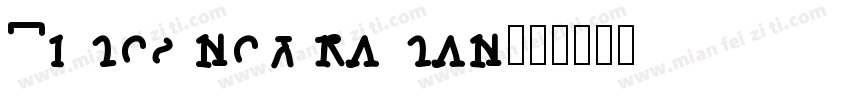 Times new raman字体转换